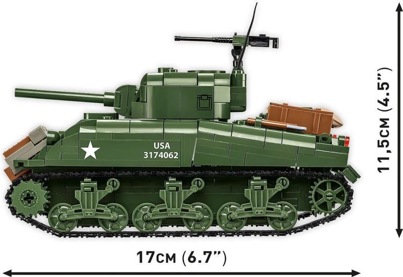 COBI Stavebnica HC WW2 M4A1 Sherman (COBI-3126)