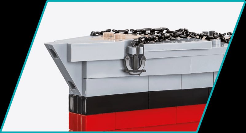 COBI Stavebnica HC WW2 Battleship Gneisenau (COBI-4835)