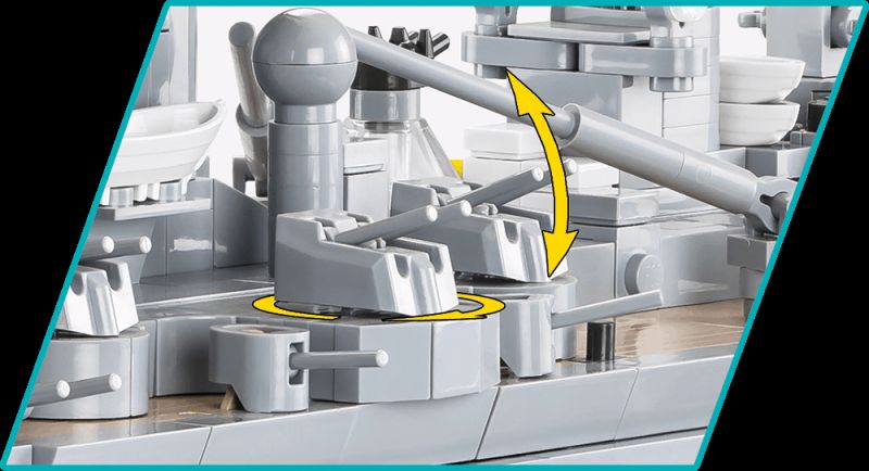 COBI Stavebnica HC WW2 Battleship Gneisenau (COBI-4835)