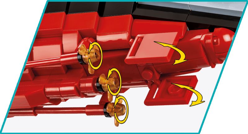 COBI Stavebnica HC WW2 Battleship Gneisenau (COBI-4835)