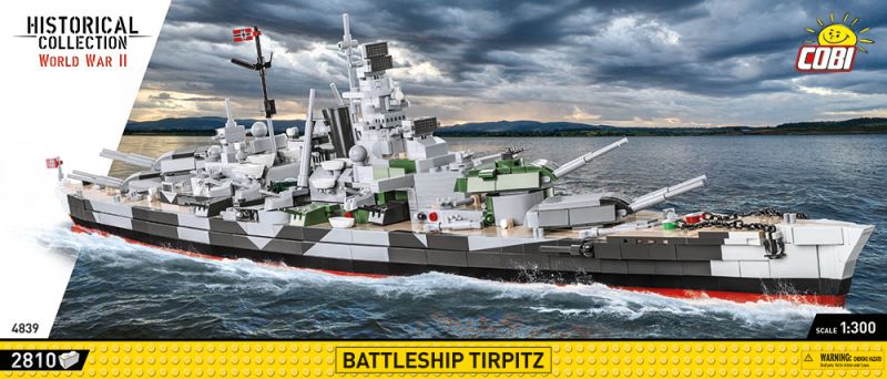 COBI Stavebnica HC WW2 Battleship Tirpitz (COBI-4839)