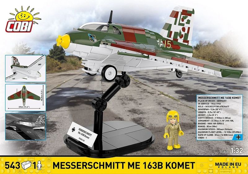COBI Stavebnica HC WW2 Messerschmitt Me 163B Komet (COBI-5766)