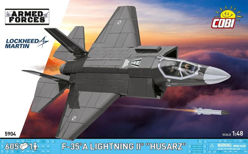 COBI Stavebnica AF Lockheed F-35 A Lightning II Husarz (COBI-5904)