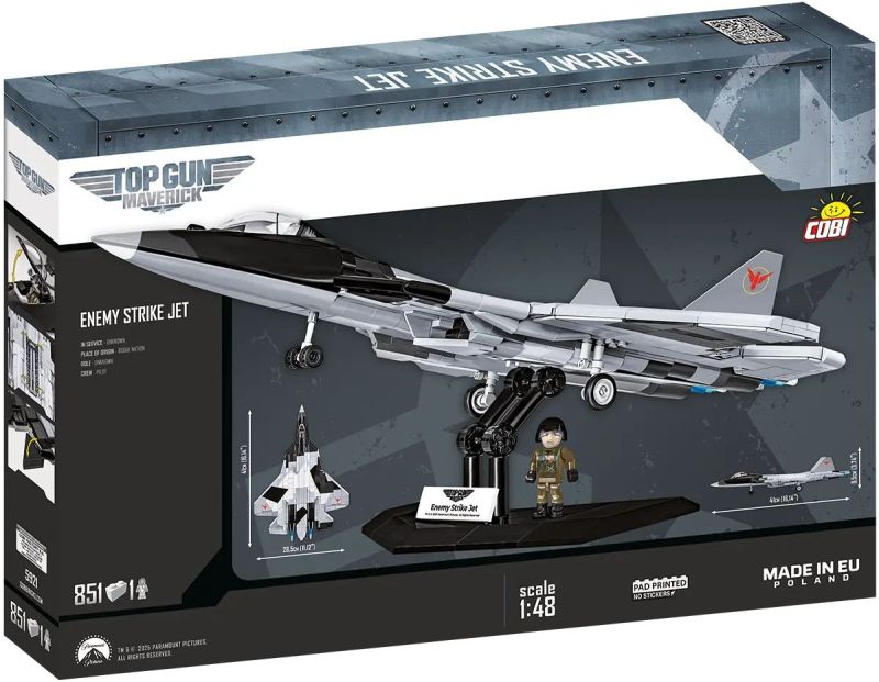 COBI Stavebnica TOPGUN MAVERICK Enemy strike jet (COBI-5921)