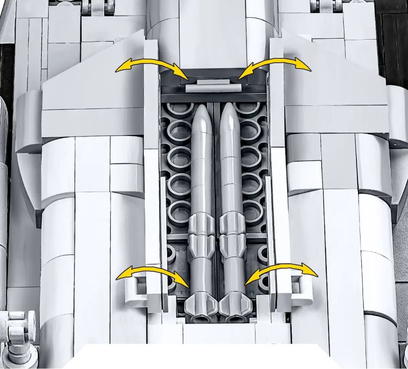 COBI Stavebnica TOPGUN MAVERICK Enemy strike jet (COBI-5921)
