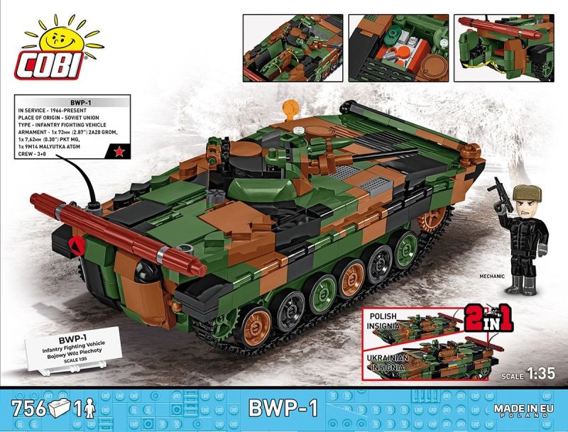 COBI Stavebnica AF BWP-1 (COBI-2630)