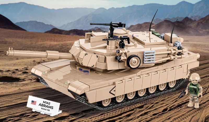 COBI Stavebnica AF M1A2 ABRAMS (COBI-2632)