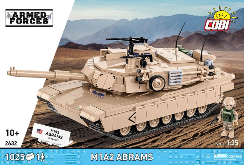 COBI Stavebnica AF M1A2 ABRAMS (COBI-2632)