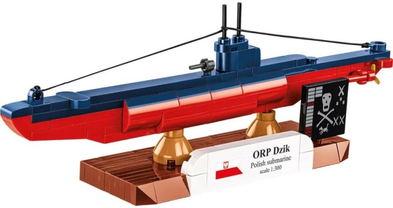 COBI Stavebnica HC WW2 ORP Dzik Polish Submarine (COBI-4864)