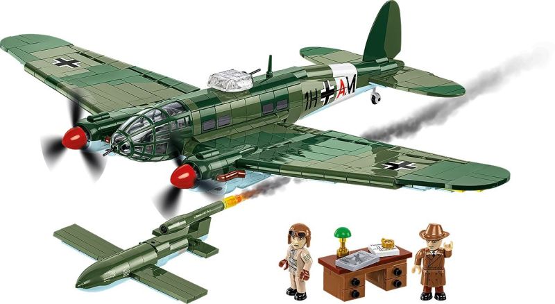 COBI Stavebnica HC WW2 EE Heinkel HE 111 H-22 with V1 flying bomb (COBI-5771)