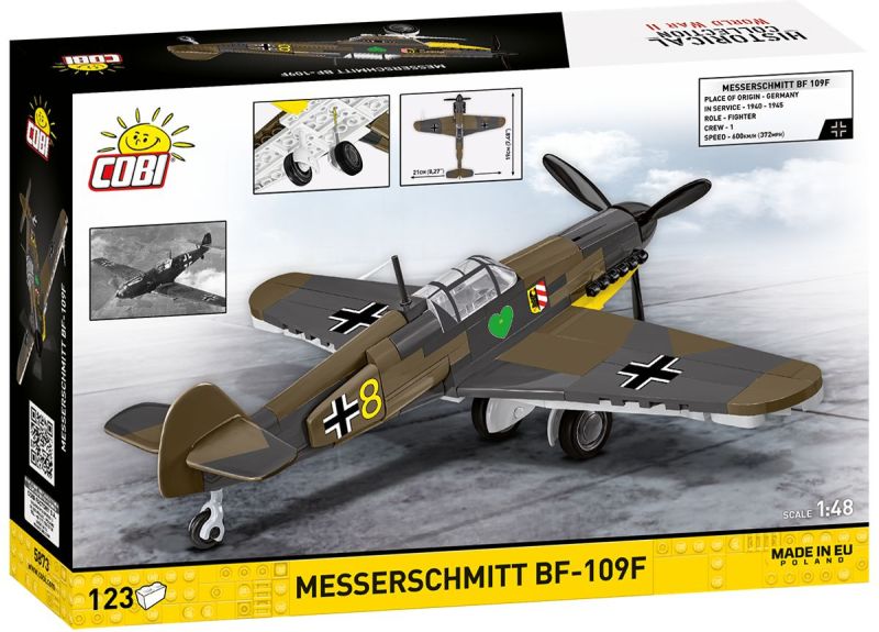COBI Stavebnica HC WW2 Messerschmitt BF-109F (COBI-5873)