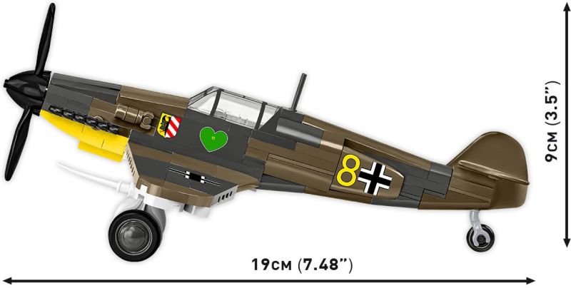 COBI Stavebnica HC WW2 Messerschmitt BF-109F (COBI-5873)