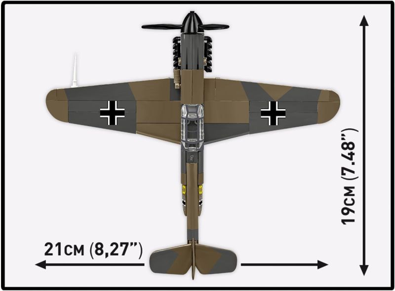 COBI Stavebnica HC WW2 Messerschmitt BF-109F (COBI-5873)