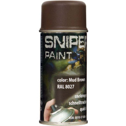 FOSCO Kamuflážna farba na zbraň, sprej 150ml - brown / hnedá