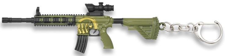 ALBAINOX Prívesok AR-15 green