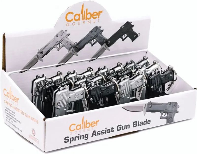 CALIBER GOURMET Prívesok na kľúče Gun Knife (CBGDB02)