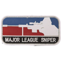 3D PVC Nášivka/Patch Major Sniper - farebná
