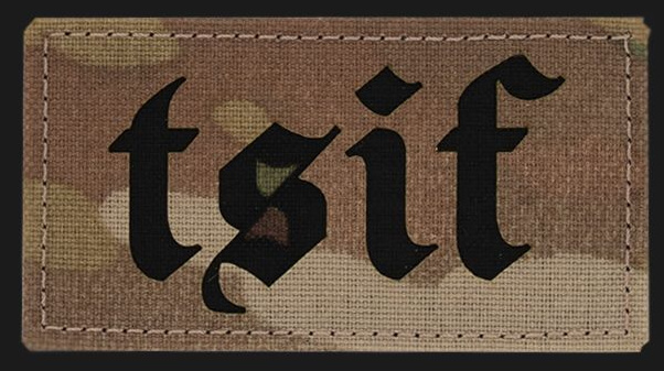 FALCONCLAW Textilná Nášivka/Patch TSIF - multicam