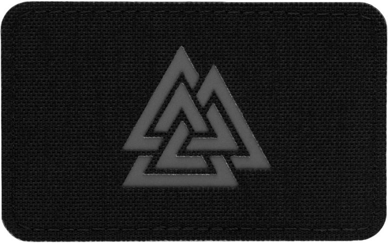 M-TAC Textilná Nášivka/Patch Valknut pozioma - čierna/šedá (51164211)