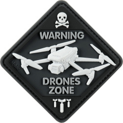 M-TAC 3D PVC Nášivka/Patch Drone Zone - black (51346002)