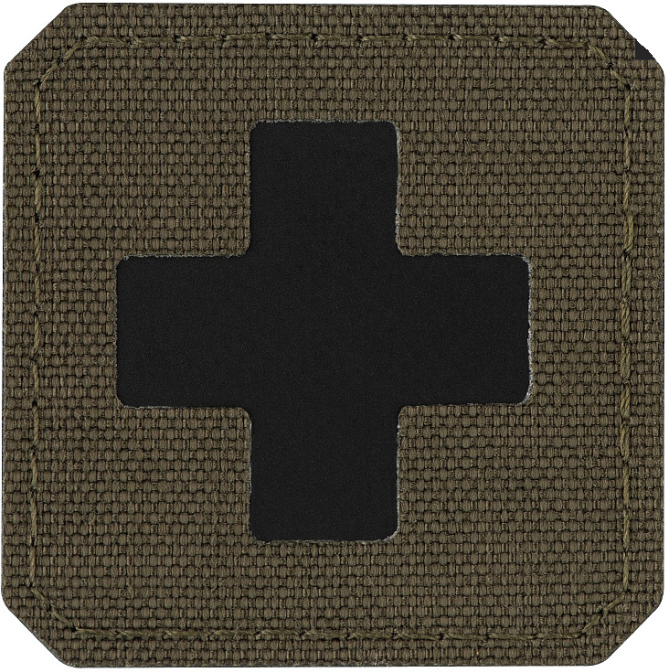 M-TAC Textilná Nášivka/Patch Medic Cross LC - ranger green / black (51122232)