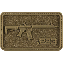 M-TAC 3D PVC Nášivka/Patch AR-15 Velcro - coyote (51540005)