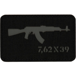 M-TAC Textilná Nášivka/Patch AKM 7,62x39 Laser Cut - black (51110211)
