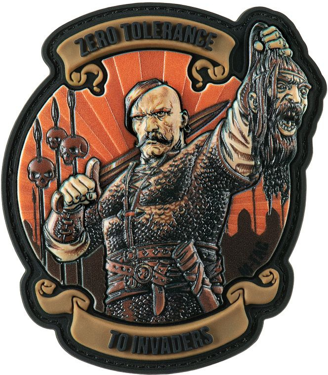 M-TAC 3D PVC Nášivka/Patch Zero Tolerance - orange / color (51348041)