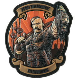 M-TAC 3D PVC Nášivka/Patch Zero Tolerance - orange / color (51348041)