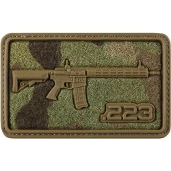 M-TAC 3D PVC Nášivka/Patch AR-15 Velcro - multicam (51540008)