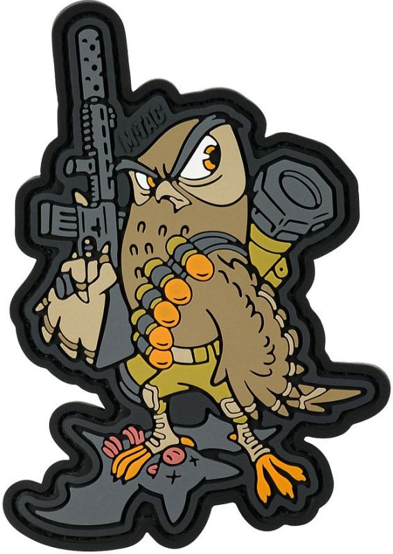 M-TAC 3D PVC Nášivka/Patch Owl - color (51348365)