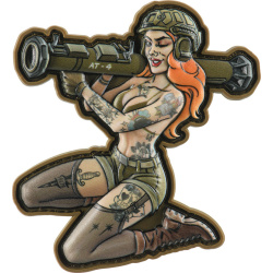 M-TAC 3D PVC Nášivka/Patch Tactical girl #10 Skandinavik - color (51519001)