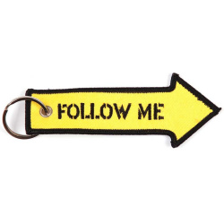 Kľúčenka Follow me - yellow