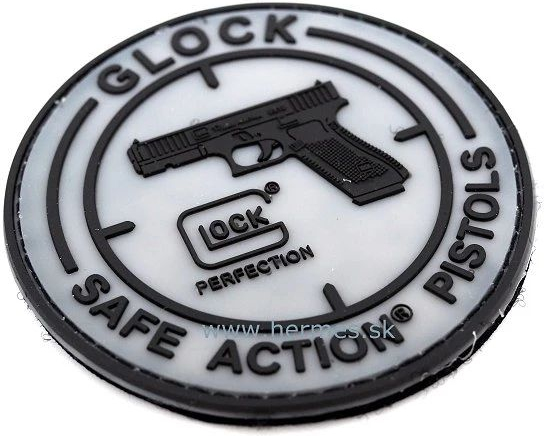 GLOCK Gumená Nášivka/Patch Glock Safe Action Pistols