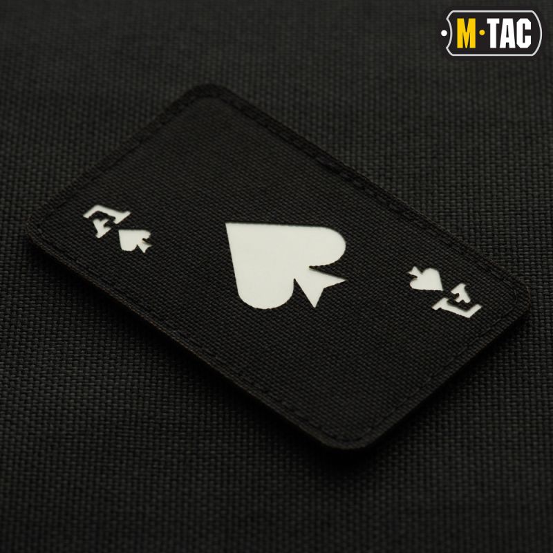 M-TAC Textilná Nášivka/Patch Ace of Spades - čierna (51109299)