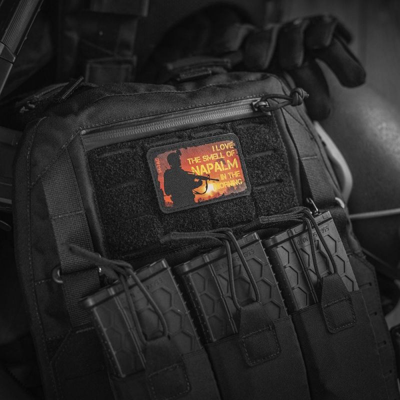 M-TAC Textilná Nášivka/Patch Smell of Napalm - black / color (51340002)