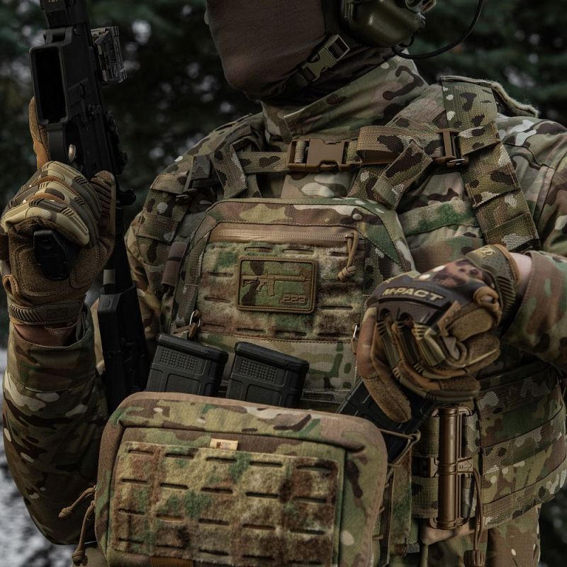 M-TAC 3D PVC Nášivka/Patch AR-15 Velcro - multicam (51540008)