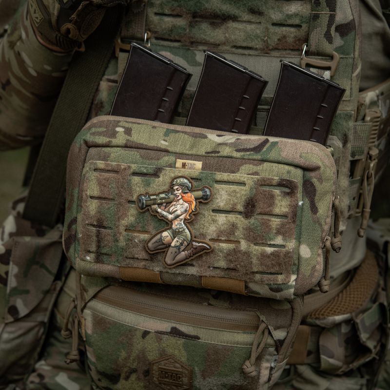 M-TAC 3D PVC Nášivka/Patch Tactical girl #10 Skandinavik - color (51519001)