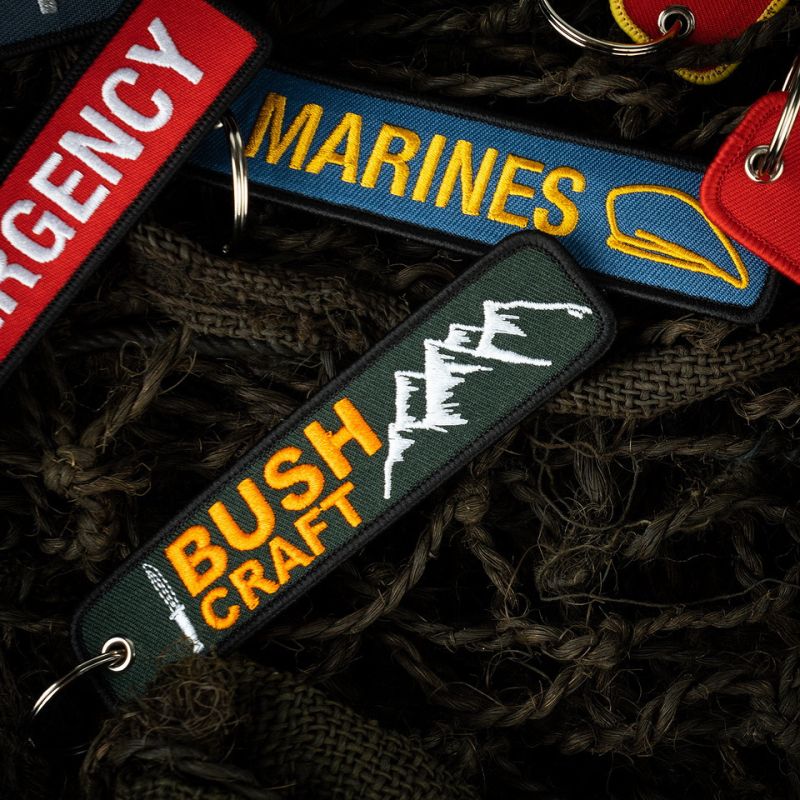 Kľúčenka Bushcraft - green