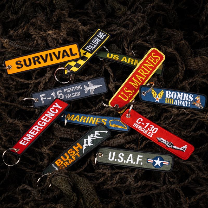 Kľúčenka Bushcraft - green