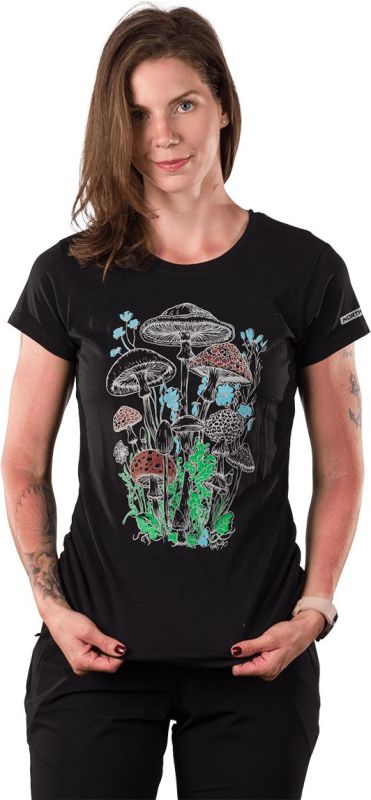 NORTHFINDER Dámske tričko TRYANNA - black (108618-269)