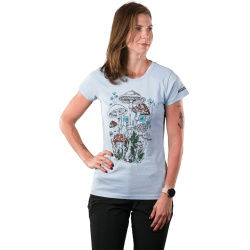 NORTHFINDER Dámske tričko TRYANNA - lightblue (108618-396)