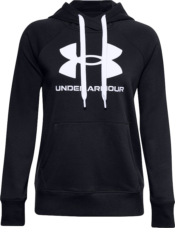 UNDER ARMOUR Dámska mikina Rival Fleece Logo - čierna (1356318-001)