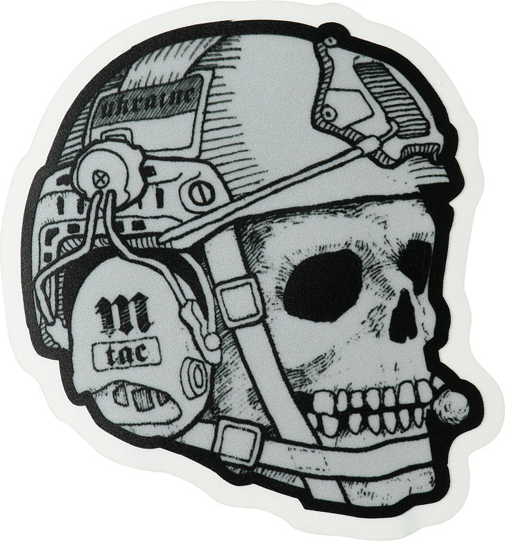 M-TAC Nálepka Operator reflective - black (51377299)