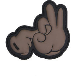 3D PVC Nášivka/Patch Funny torpedo - zelená