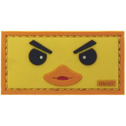 3D PVC Nášivka/Patch Duckface - žltá