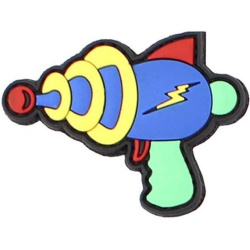 3D PVC Nášivka/Patch Spacegun - farebná