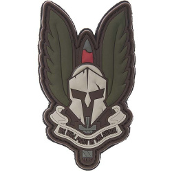 3D PVC Nášivka/Patch Spartan - multi