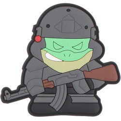 3D PVC Nášivka/Patch Tactical frog - color