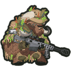 3D PVC Nášivka/Patch TF-2215 Sniper Ox No.3 - color